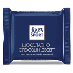 Шоколад порционный RITTER SPORT, набор 7 вкусов, 84 плитки по 16,7 г