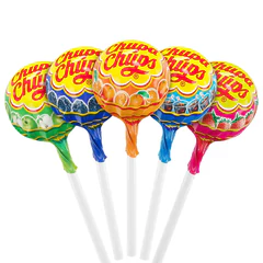 Карамель CHUPA CHUPS (Чупа-Чупс) фруктовая с соком + кола, 12 г