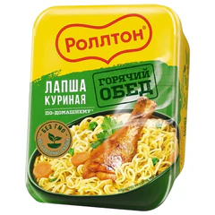 Лапша по-домашнему РОЛЛТОН со вкусом курицы, 90 г