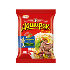 Лапша ДОШИРАК со вкусом говядины, 70 г