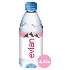 Вода негазированная минеральная EVIAN 0,33 л