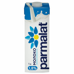Молоко PARMALAT жирность 1,8%, 1 л, ультрапастеризованное