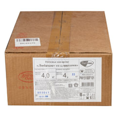 Печенье РОТ ФРОНТ &laquo;Любимое&raquo; со вкусом сливок, гофрокороб 4 кг