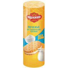 Печенье ЯШКИНО &laquo;Со сливочным кремом&raquo;, затяжное, 190 г