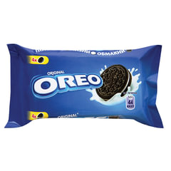 Печенье OREO (Орео) шоколадное, начинка из ванильного крема, 38 г