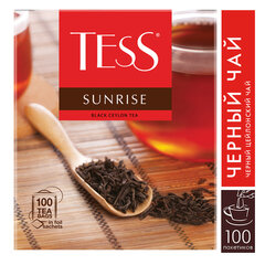 Чай TESS &laquo;Sunrise&raquo; черный цейлонский, 100 пакетиков в конвертах по 1,8 г,