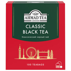 Чай AHMAD &laquo;Classic Black Tea&raquo;, черный, 100 пакетиков по 2 г