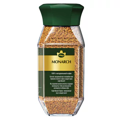 Кофе растворимый MONARCH "Original" 95 г, стеклянная банка, сублимированный