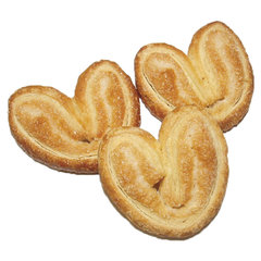 Печенье СЕМЕЙКА ОЗБИ &laquo;Мини-плюшки&raquo;, ушки с сахаром, 500 г, гофрокороб