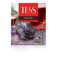 Чай TESS &laquo;Thyme&raquo; черный с чабрецом и цедрой лимона, 100 пакетиков в конвертах по 2 г