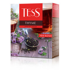 Чай TESS &laquo;Thyme&raquo; черный с чабрецом и цедрой лимона, 100 пакетиков в конвертах по 2 г