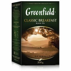 Чай листовой GREENFIELD &laquo;Classic Breakfast&raquo; черный крупнолистовой 200 г
