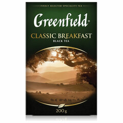 Чай листовой GREENFIELD &laquo;Classic Breakfast&raquo; черный крупнолистовой 200 г