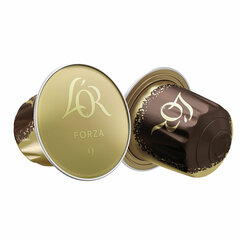 Кофе в алюминиевых капсулах L'OR &laquo;Espresso Forza&raquo; для кофемашин Nespresso, 10 порций, ФРАНЦИЯ