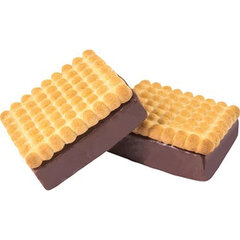 Печенье ЯШКИНО &laquo;Ми-Ни&raquo; комбинированное с глазированным воздушным суфле, гофрокороб 4 кг