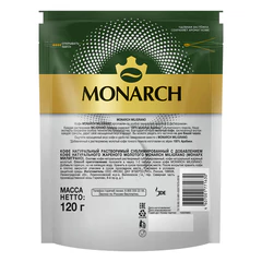 Кофе молотый в растворимом MONARCH "Miligrano" 120 г, сублимированный