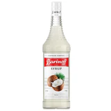 Сироп BARINOFF "Кокос", 1 л, стеклянная бутылка