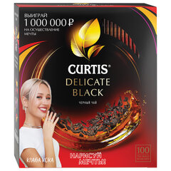 Чай CURTIS &laquo;Delicate Black&raquo; черный, 100 пакетиков в конвертах по 1,7 г