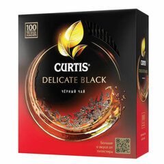 Чай CURTIS &laquo;Delicate Black&raquo; черный, 100 пакетиков в конвертах по 1,7 г