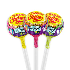 Карамель CHUPA CHUPS (Чупа-Чупс) "XXL Flavors Playlist", ассорти, 29 г