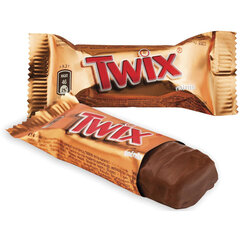Батончики мини TWIX "Minis" печенье с карамелью в молочном шоколаде, 1 кг