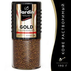 Кофе растворимый JARDIN &laquo;Gold&raquo; 190 г, стеклянная банка, сублимированный