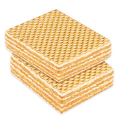 Вафли РОТ ФРОНТ &laquo;Коровка&raquo; со вкусом топленого молока, 300 г