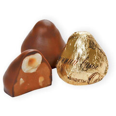 Конфеты шоколадные РОТ ФРОНТ "Осенний вальс" с цельным фундуком, 250 г, пакет