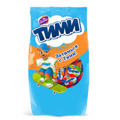Конфеты желейные KONTI &laquo;Timi&raquo; Mix со вкусами яблока, апельсина и малины, 1000 г, пакет