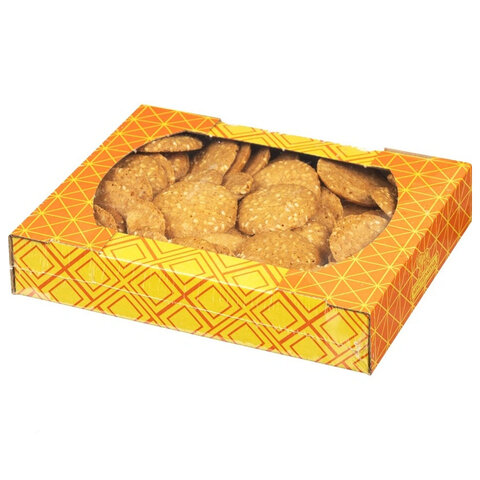 Печенье сдобное СЕВЕРНАЯ СТОЛИЦА "Вкусняшка" с кунжутом, 250 г, картонная коробка, 00-00000431 - фото 3