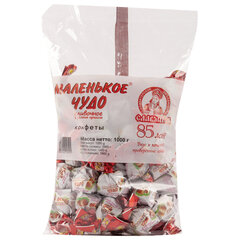 Конфеты СЛАВЯНКА &laquo;Маленькое чудо&raquo; со сливочным вкусом и цельным орехом, 1000 г, пакет