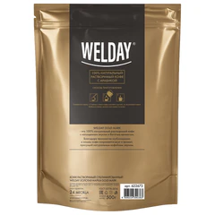 Кофе растворимый WELDAY (ВЭЛДЭЙ) &laquo;GOLD&raquo; 500 г, БРАЗИЛИЯ, арабика, сублимированный, 622673