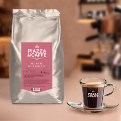 Кофе в зернах PIAZZA DEL CAFFE "Gusto Classico" 1 кг