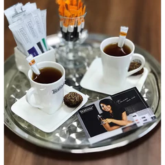 Чай TEATONE "Earl grey tea" черный с ароматом бергамота, 100 стиков по 1,8 г
