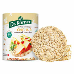 Хлебцы DR.KORNER "Сырные" злаковый коктейль, хрустящие, 100 г, пакет