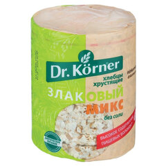 Хлебцы DR.KORNER "Злаковый микс", хрустящие, 90 г, пакет
