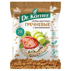 Хлебцы DR.KORNER "Гречневые" с витаминами", хрустящие, 10 г, пакет