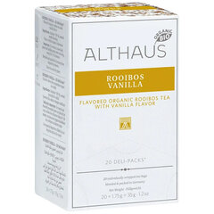 Чай ALTHAUS "Rooibos Vanilla" фруктовый, 20 пакетиков в конвертах по 1,75 г, ГЕРМАНИЯ