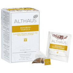 Чай ALTHAUS "Rooibos Vanilla" фруктовый, 20 пакетиков в конвертах по 1,75 г, ГЕРМАНИЯ