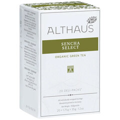Чай ALTHAUS &laquo;Sencha Select&raquo; зеленый, 20 пакетиков в конвертах по 1,75 г, ГЕРМАНИЯ