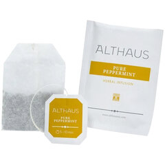 Чай ALTHAUS "Pure Peppermint" травяной, 20 пакетиков в конвертах по 1,75 г, ГЕРМАНИЯ