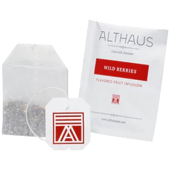 Чай ALTHAUS "Wild Berries" фруктовый, 20 пакетиков в конвертах по 2,75 г, ГЕРМАНИЯ