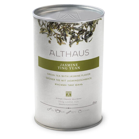 Чай листовой ALTHAUS "Jasmine Ting Yuan" зеленый 250 г, ГЕРМАНИЯ, TALTHL-L00215 - фото 3