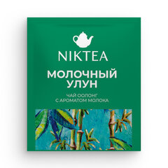 Чай NIKTEA "Молочный улун" зеленый, 25 пакетиков в конвертах по 2 г