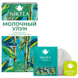 Чай NIKTEA "Молочный улун" зеленый, 25 пакетиков в конвертах по 2 г