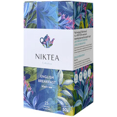 Чай NIKTEA &laquo;Английский завтрак&raquo; черный, 25 пакетиков в конвертах по 2 г