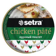 Паштет SETRA из курицы, 100 г, жестяная банка