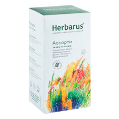 Чай HERBARUS &laquo;Ассорти&raquo; травяной, 24 пакетика в конвертах по 1,8 г