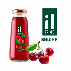 Нектар Вишневый IL PRIMO осветленный в стеклянной бутылке 0,2 л