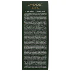 Чай CURTIS "Lavender Fleur" зеленый c лавандой, лепестками роз, 100 пакетиков в конвертах по 1,7 г